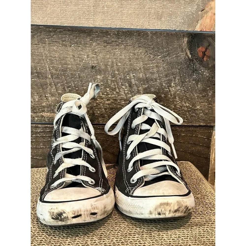 Converse Chuck Taylor All Star High‎ Black 3j231 Size 1